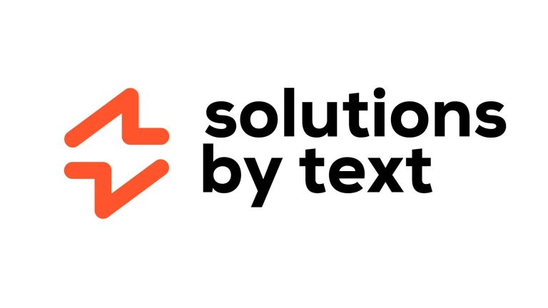 Solutions by Text Logo